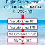 公寓 Conero Casa- Di Numana In Via Litoranea 178 Fronte Mare Con Pass Parcheggio Gratuito *